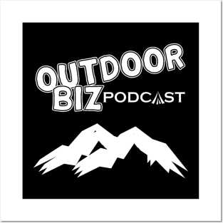 Outdoor Biz Logo Tee Posters and Art